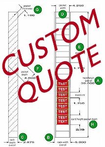 Custom Metal Rack Quote